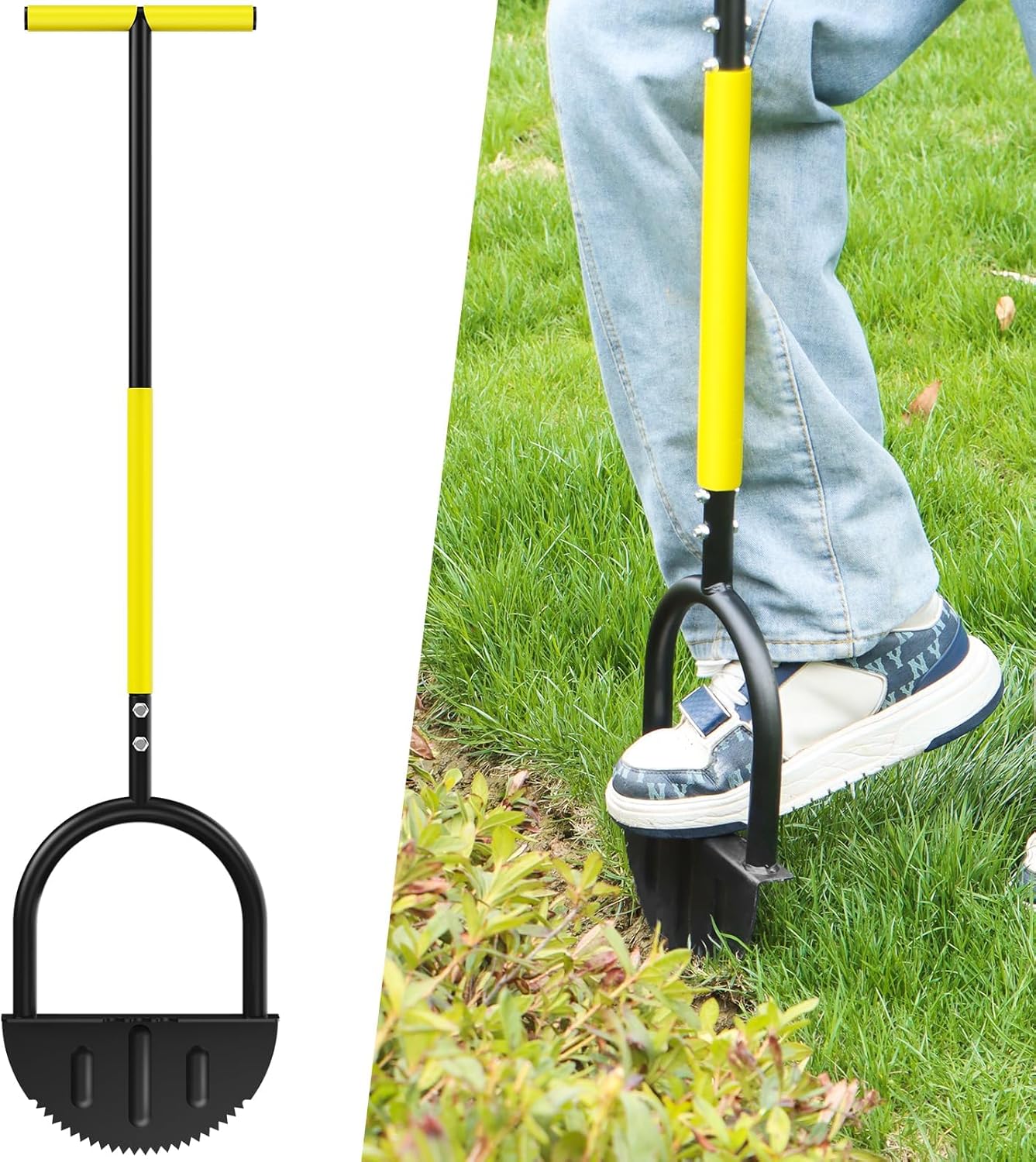 Smart Garden Edging - أداة تشذيب الحواف اليدوية من الفولاذ