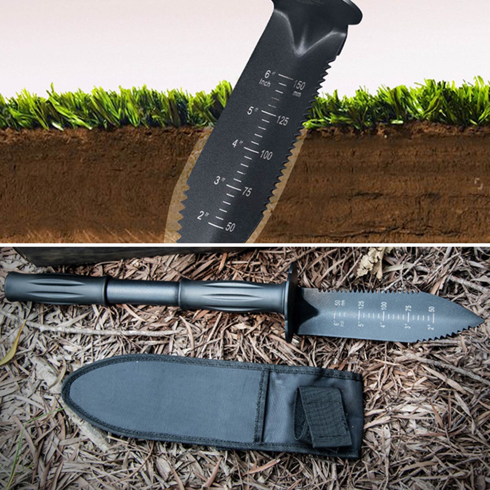 Smart Garden Edging - كاشف المعادن أداة الحفر مسننة حافة