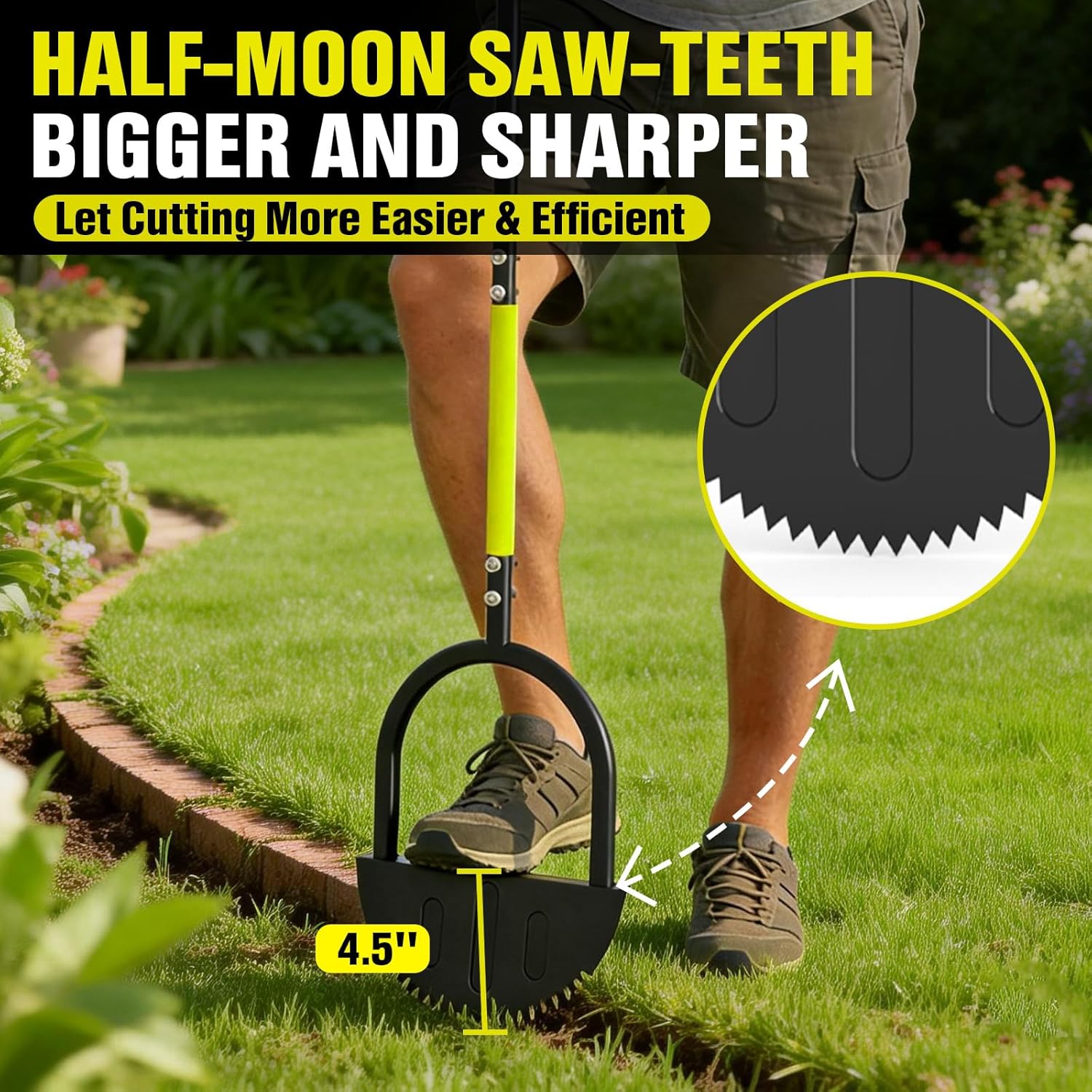 أداة تشذيب الحواف اليدوية من ا - مراجعة Smart Garden Edging وسعره