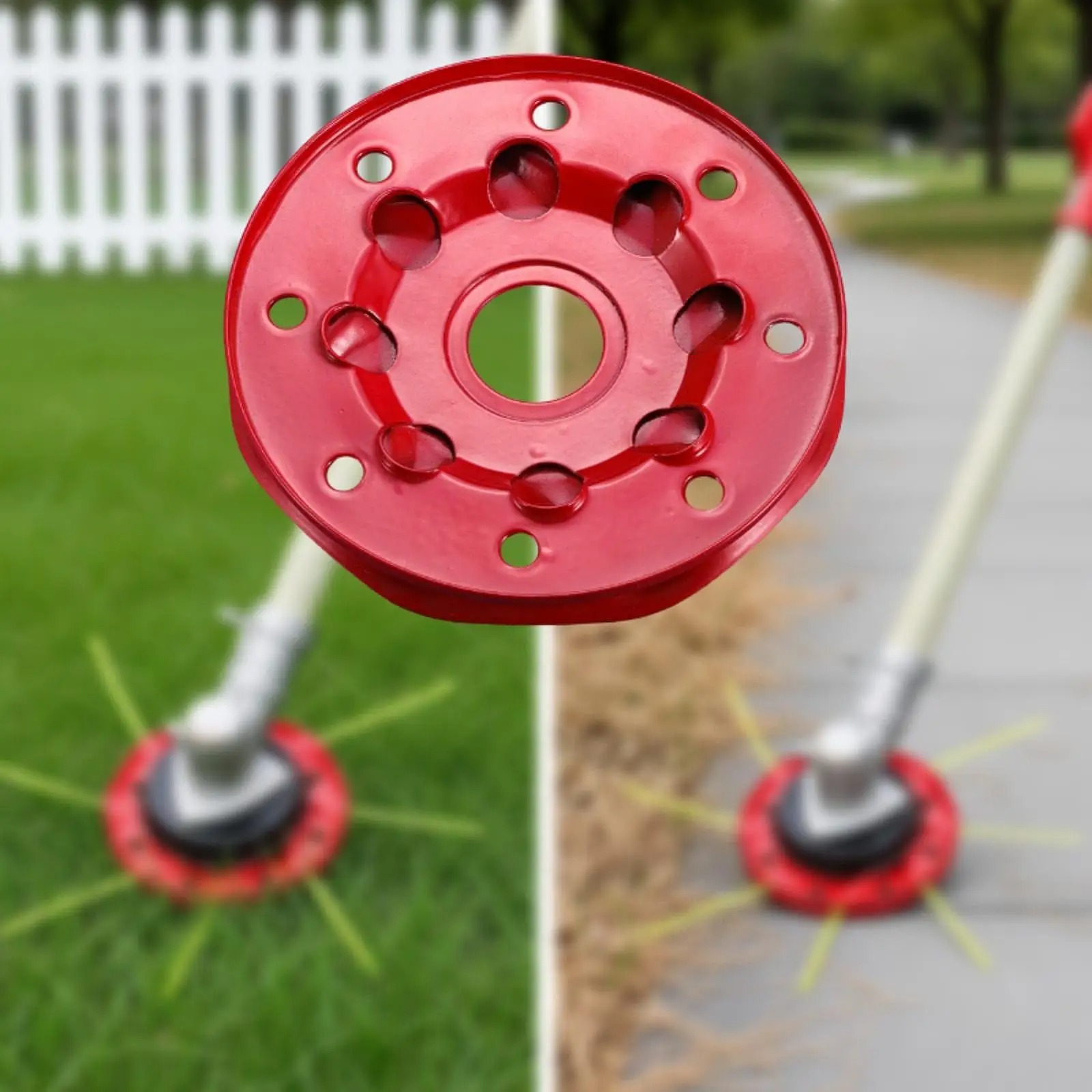 رأس قاطع عشب حديدي بـ 8 ثقوب،  - مراجعة Smart Garden Edging وسعره