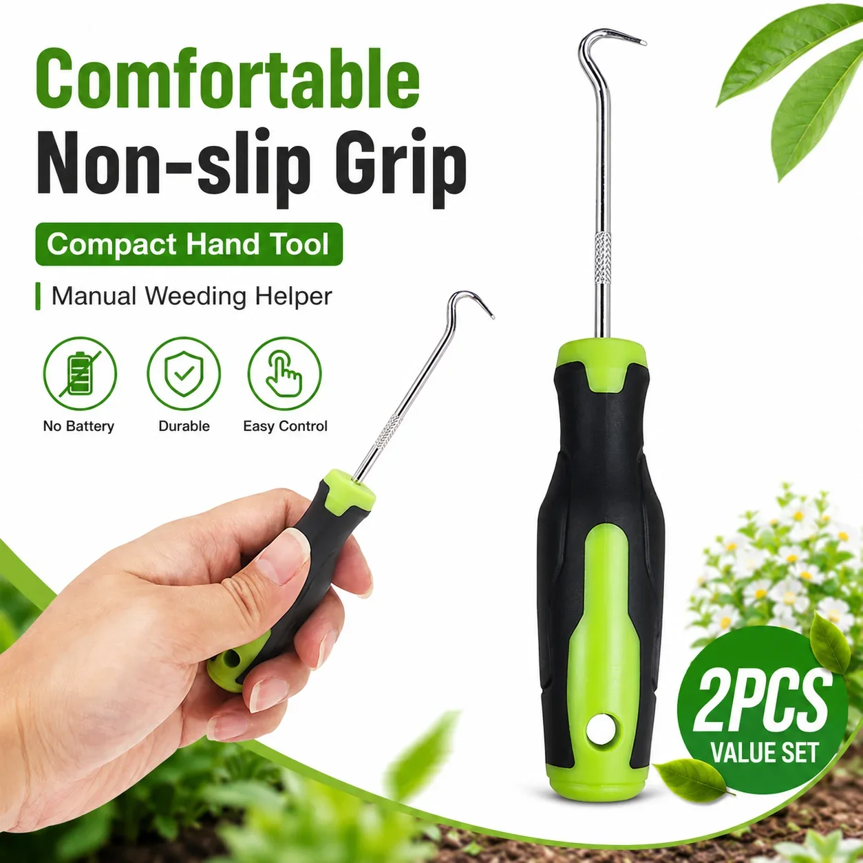 قطعتان من أداة إزالة الأعشاب ا - مراجعة Smart Garden Edging وسعره