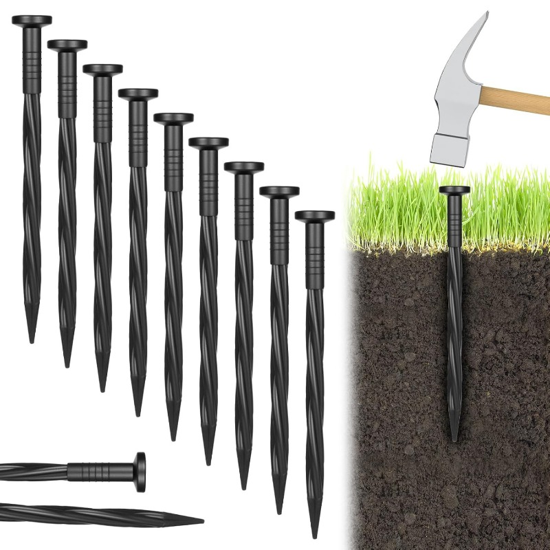مسامير تثبيت الحدائق البلاستيك - مراجعة Smart Garden Edging وسعره