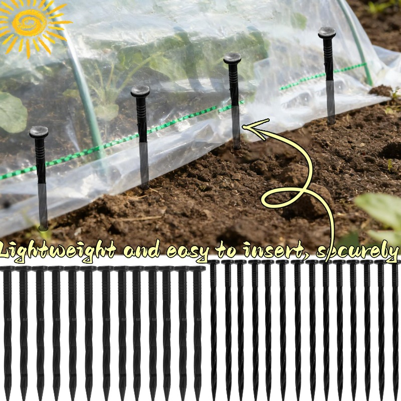 مسامير تثبيت الحدائق البلاستيك - مراجعة Smart Garden Edging وسعره