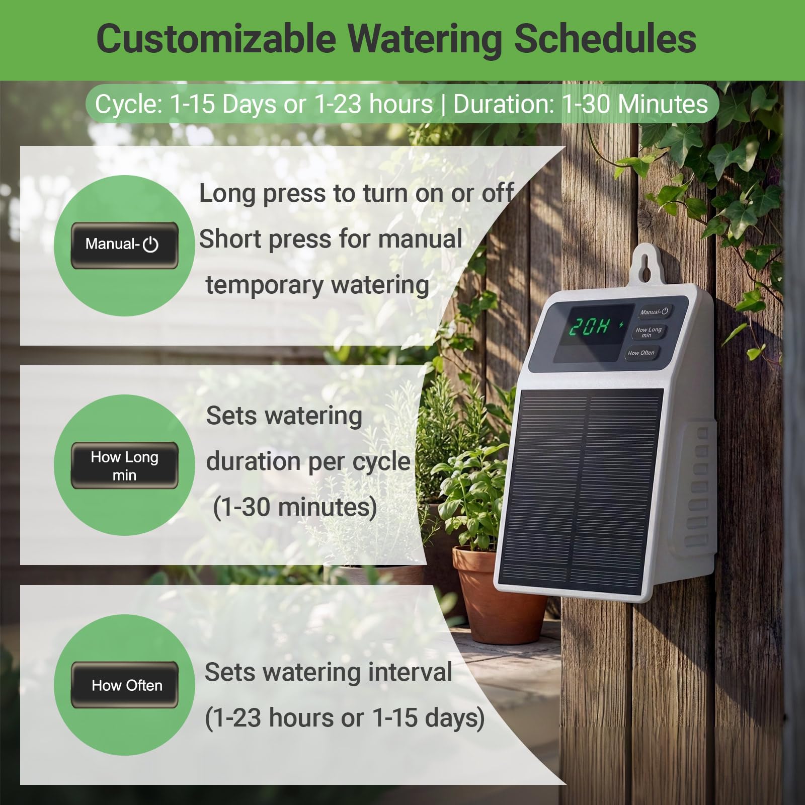 نظام ري بالتنقيط شمسي محسّن لل - مراجعة Smart Garden Project وسعره