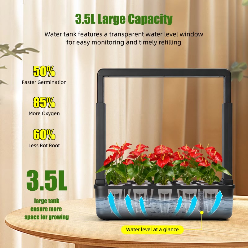 نظام حديقة ذكي للزراعة المائية - مراجعة Smart Garden Youtube وسعره