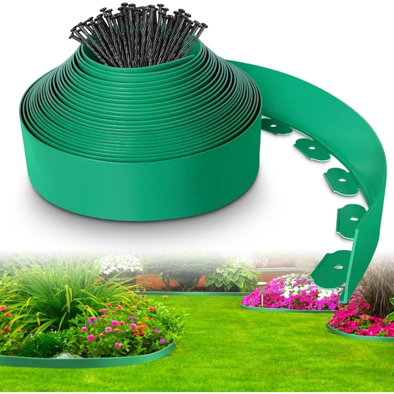 حواف حديقة PVC مرنة بطول 10 أم - مراجعة Smart Garden Edging وسعره